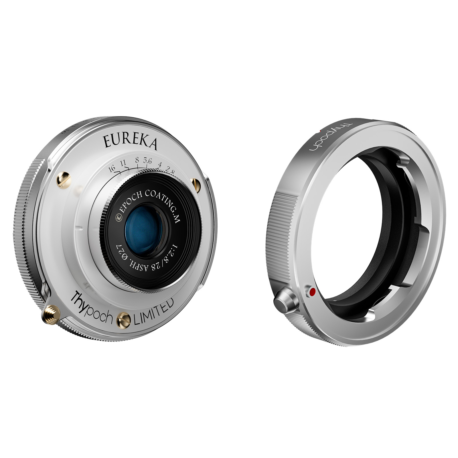Thypoch Eureka 28mm f2.8 Photography Lens for Leica M with M-X Adapter - White