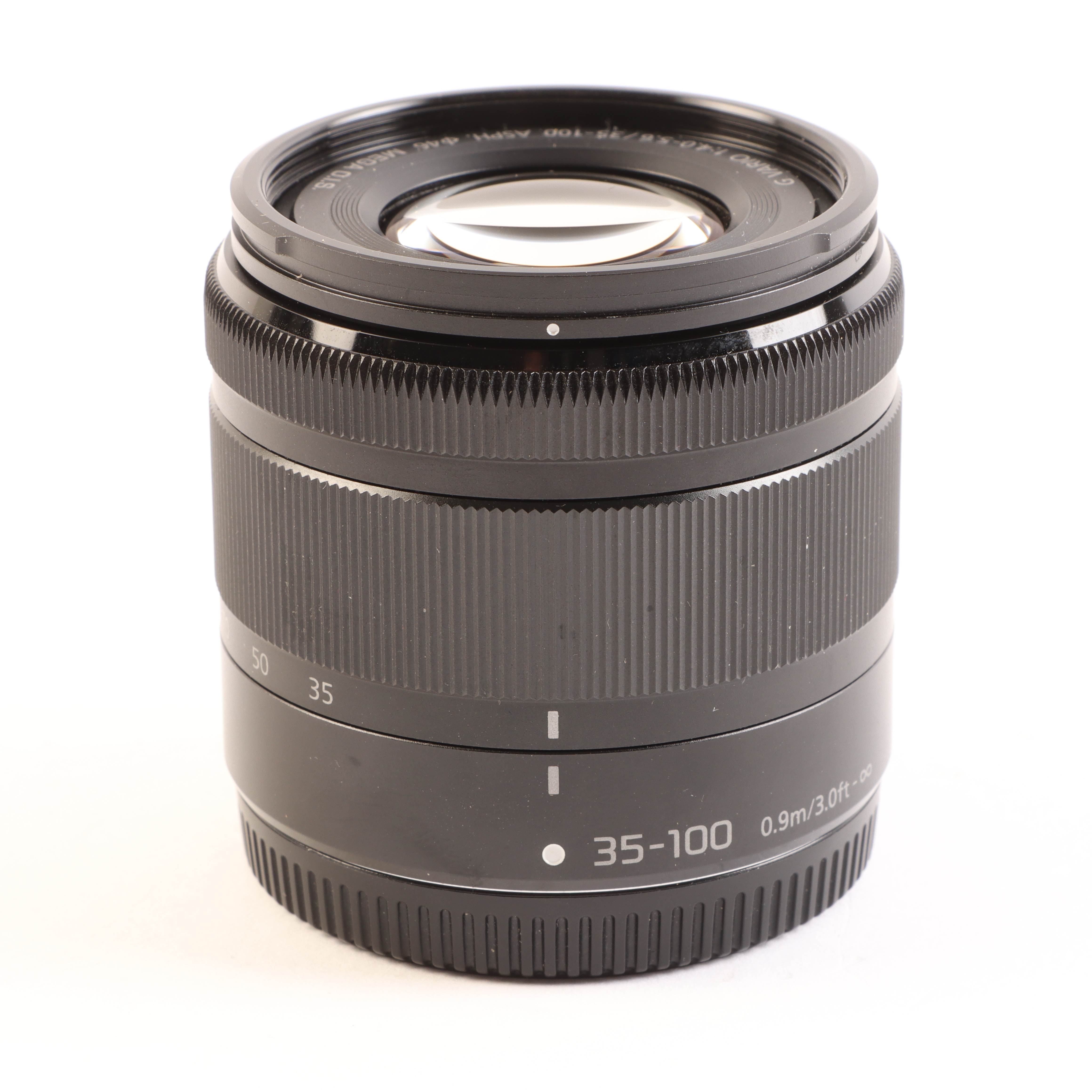 USED Panasonic 35-100mm f4-5.6 LUMIX G VARIO ASPH OIS Lens - Black