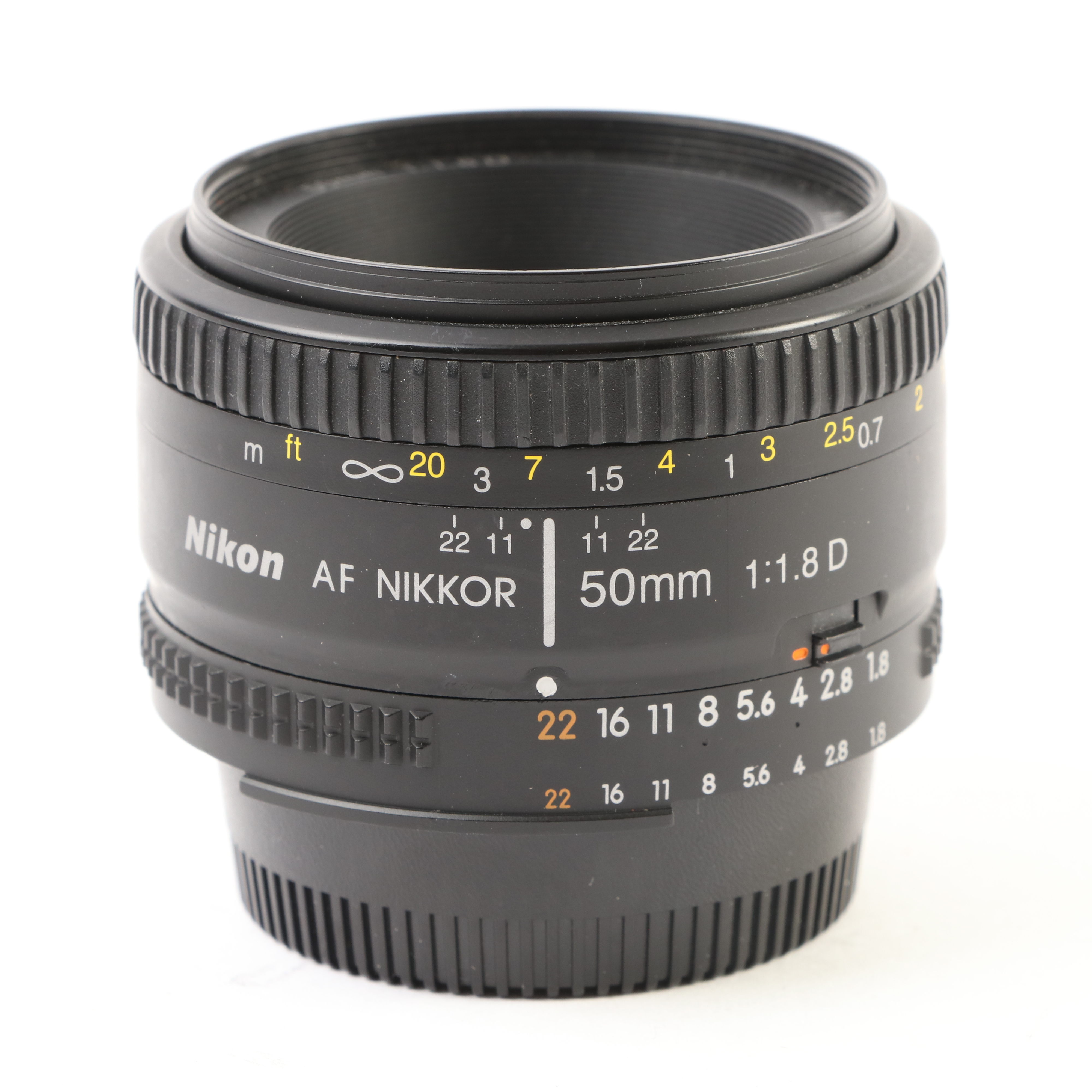 USED Nikon 50mm f1.8 D AF Lens