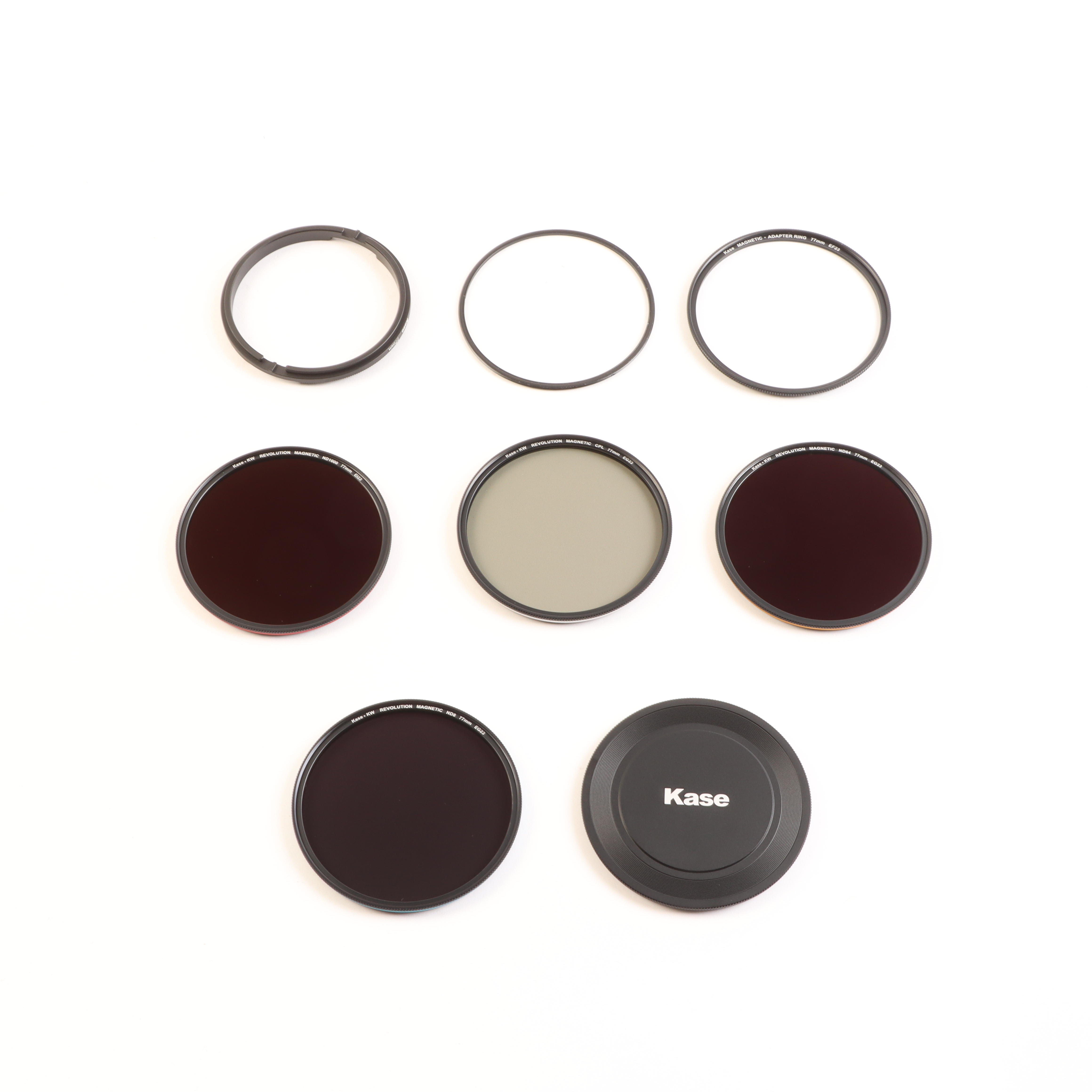 USED Kase Revolution Magnetic Circular Filters 77mm Pro Kit