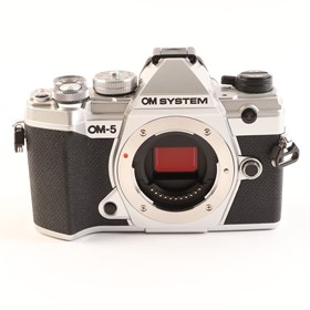 USED OM SYSTEM OM-5 Digital Camera Body - Silver