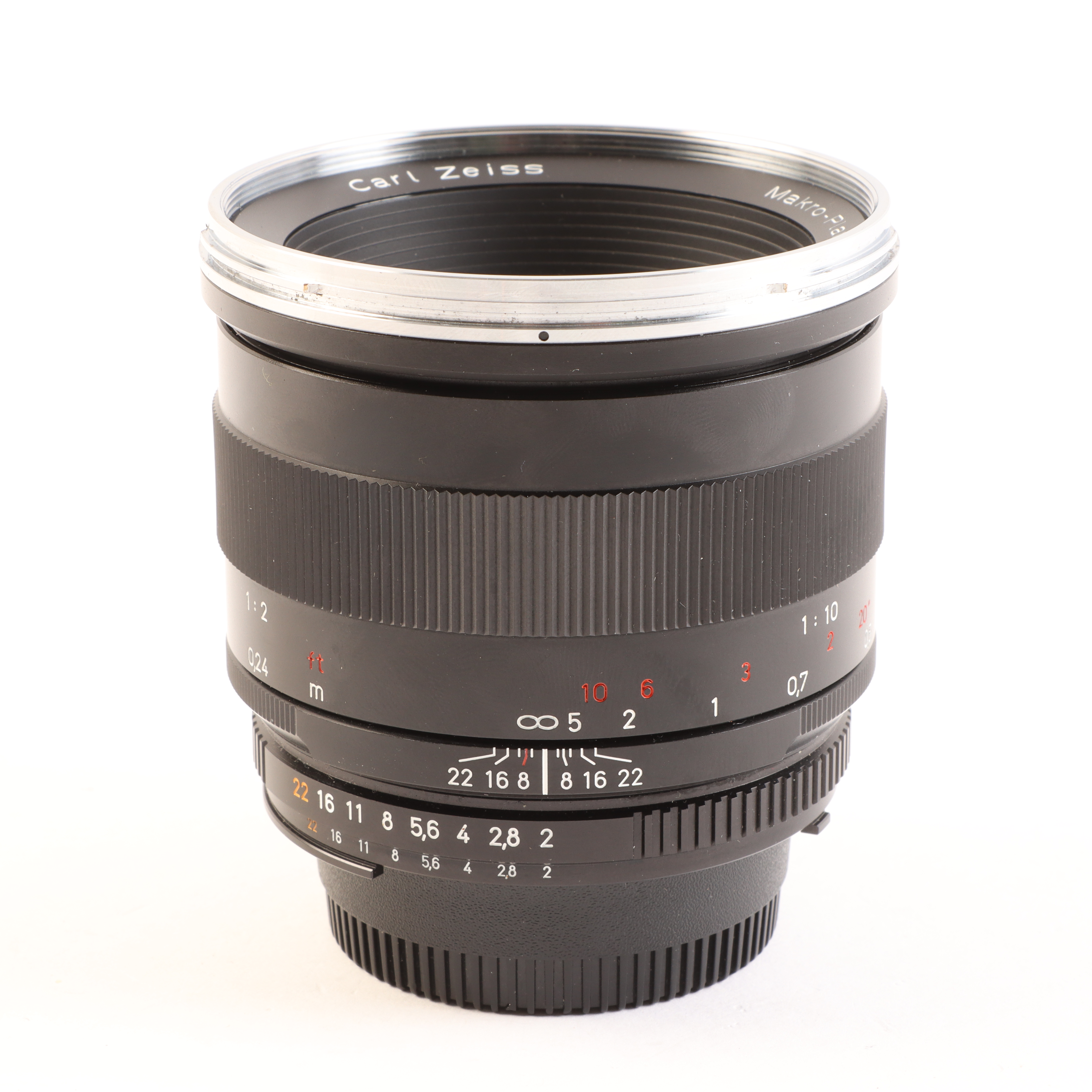 USED Zeiss 50mm f2 T* Makro-Planar ZF.2 Lens - Nikon Fit