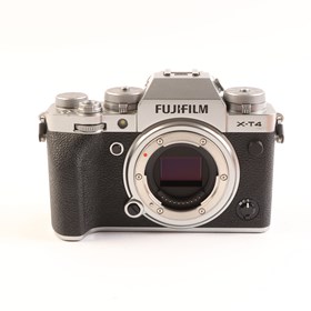 USED Fujifilm X-T4 Digital Camera Body - Silver