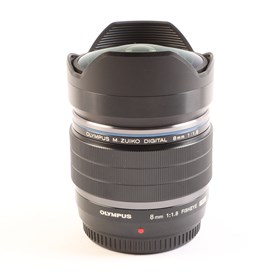 USED Olympus M.Zuiko Digital ED 8mm f1.8 Fisheye PRO Lens