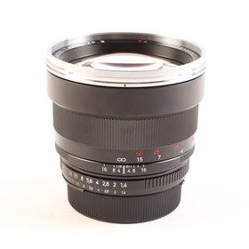 USED Zeiss 85mm f1.4 T* Planar ZF.2 Lens - Nikon F Mount Fit