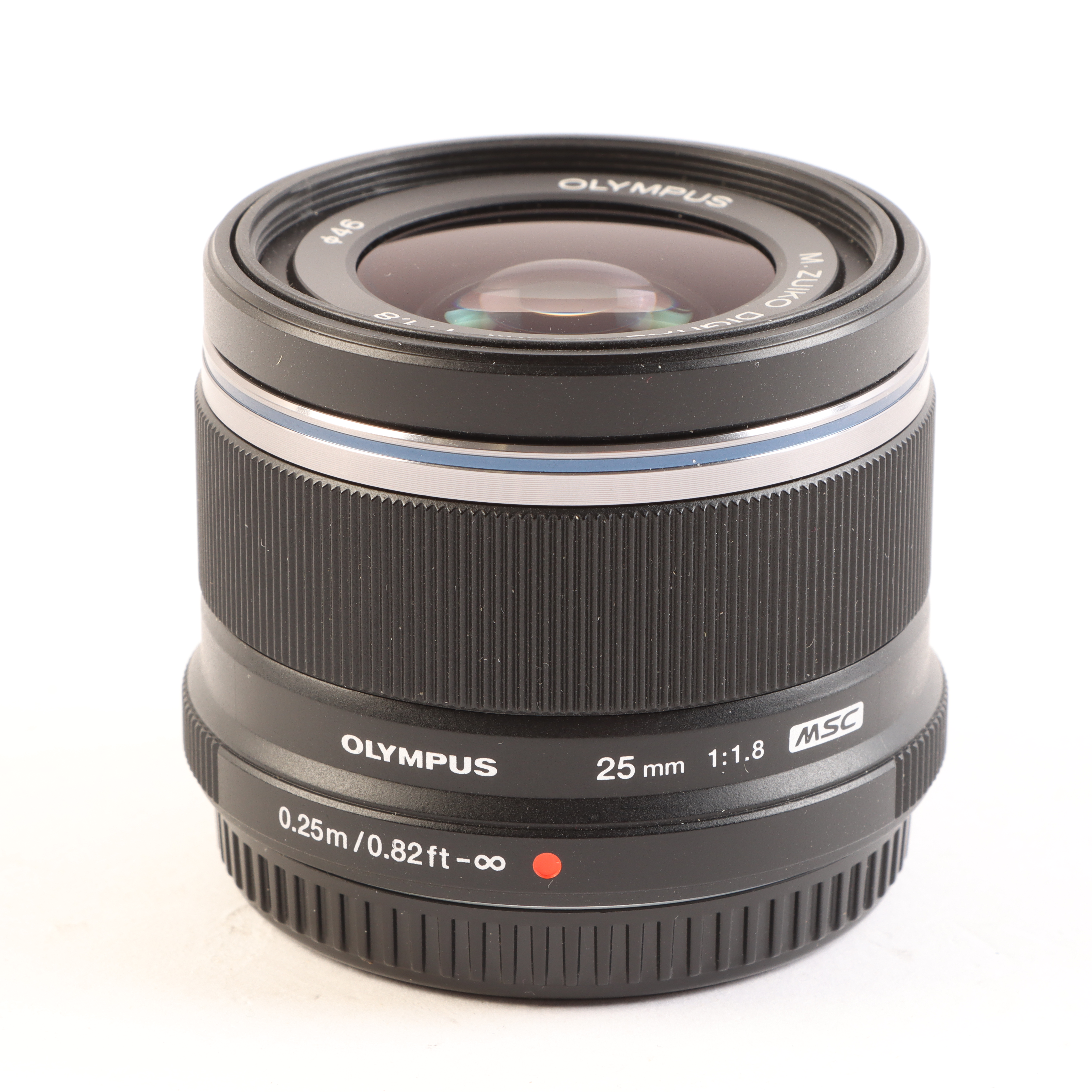 USED Olympus M.Zuiko Digital 25mm f1.8 Lens - Black