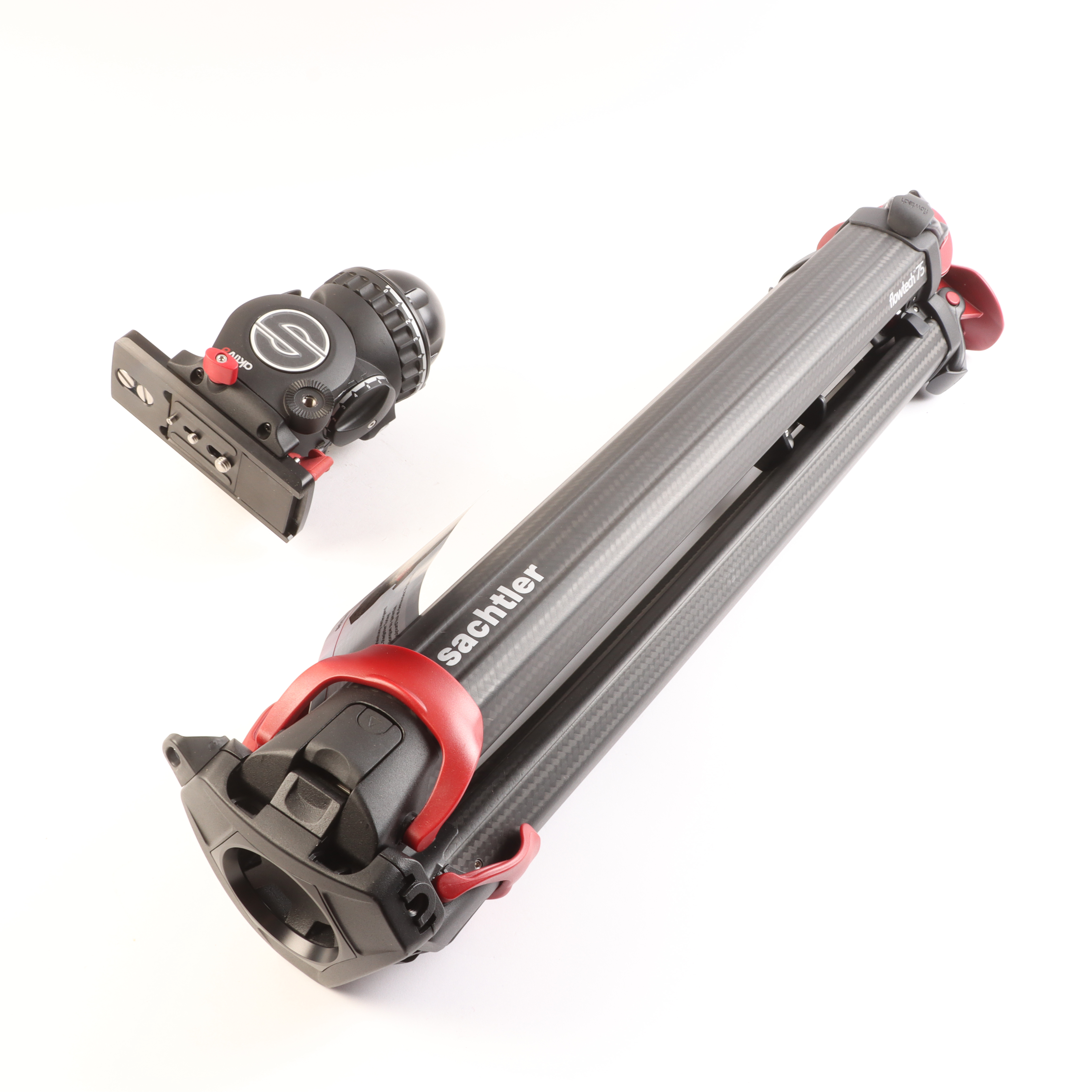 USED Sachtler Aktiv8T Flowtech75 MS Tripod