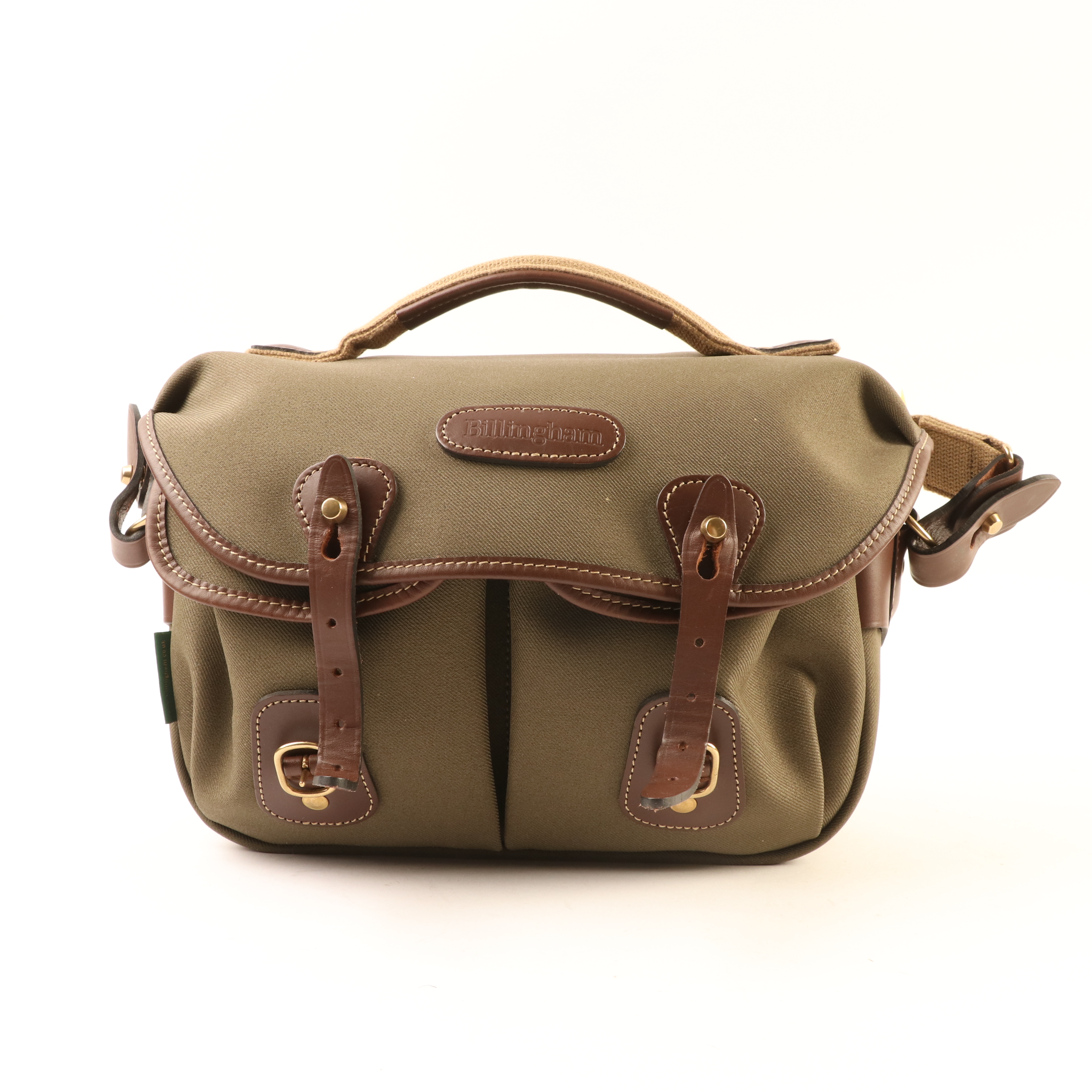 USED Billingham Hadley Small Pro - Sage FibreNyte / Chocolate