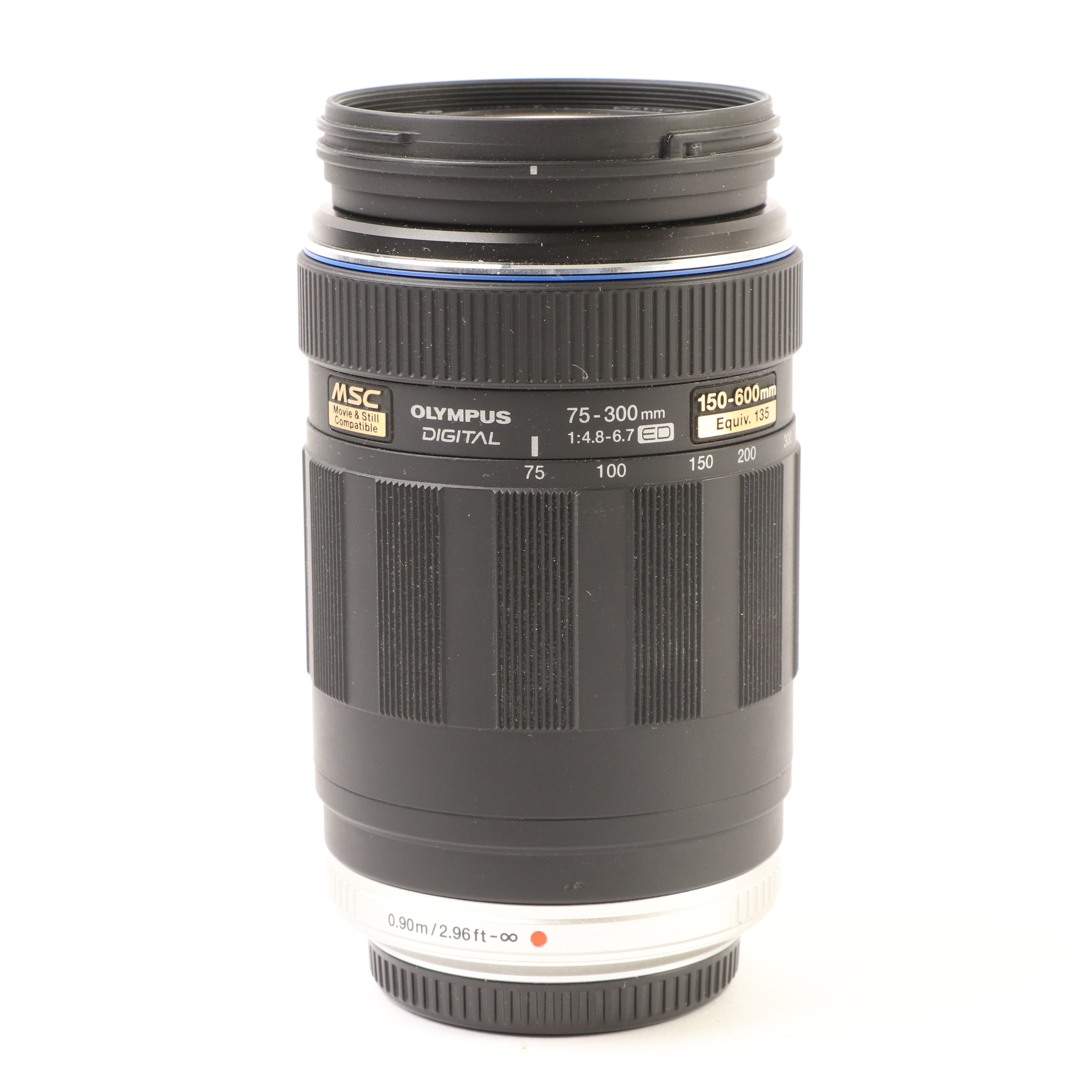 USED Olympus 75-300mm f4.8-6.7 M.ZUIKO Digital ED Micro Four Thirds Lens - Black