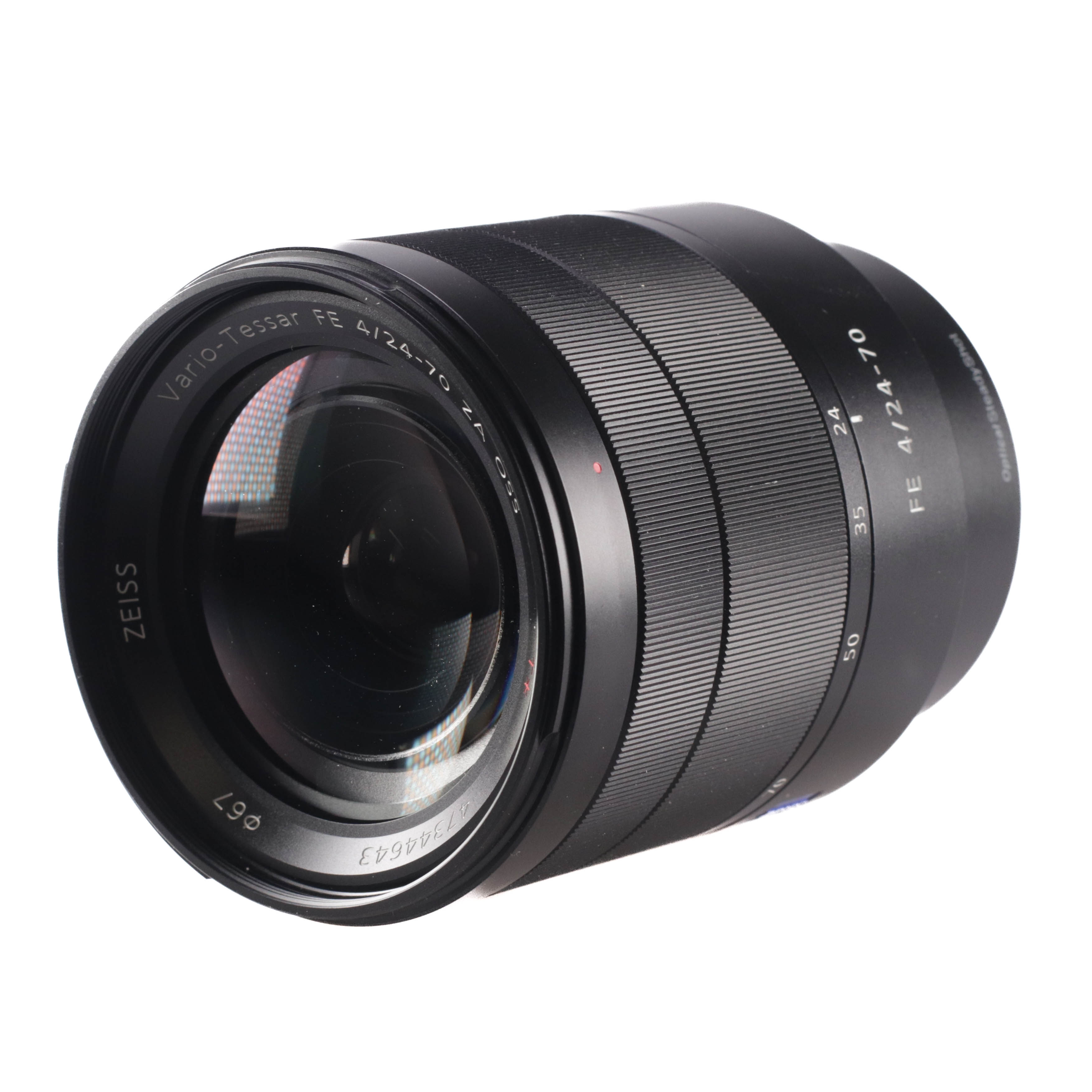 USED Sony FE 24-70mm f4 ZA OSS Vario-Tessar Carl Zeiss T* Lens