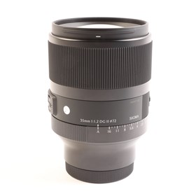 USED Sigma 35mm f1.2 DG II Art Lens for Sony E