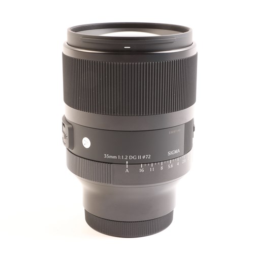 USED Sigma 35mm f1.2 DG II Art Lens for Sony E