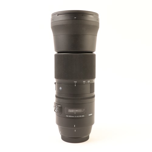 USED Sigma 150-600mm f5-6.3 Contemporary DG OS HSM Lens for Canon EF