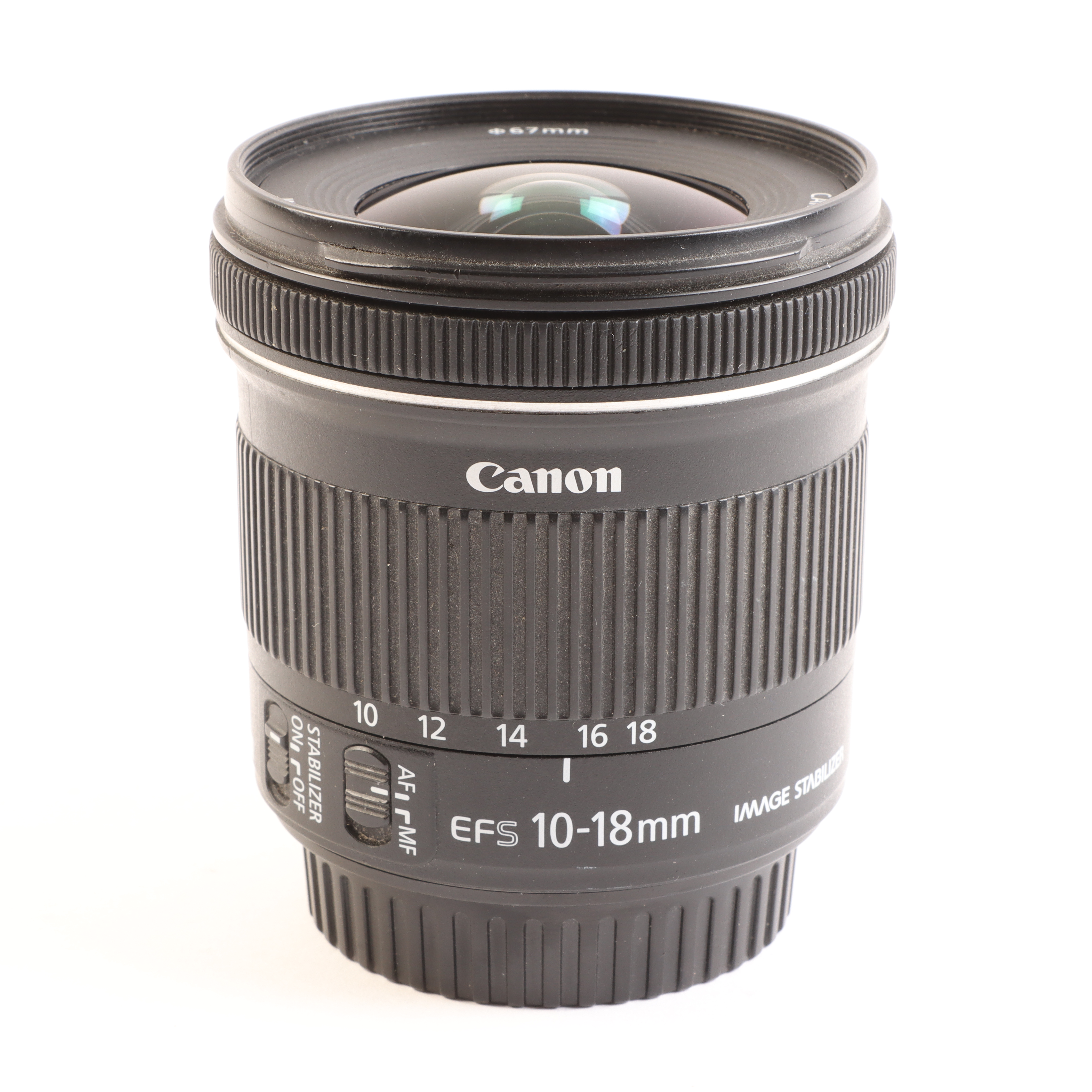 USED Canon EF-S 10-18mm f4.5-5.6 IS STM Lens