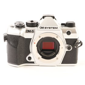 USED OM SYSTEM OM-5 Mark II Digital Camera Body - Silver
