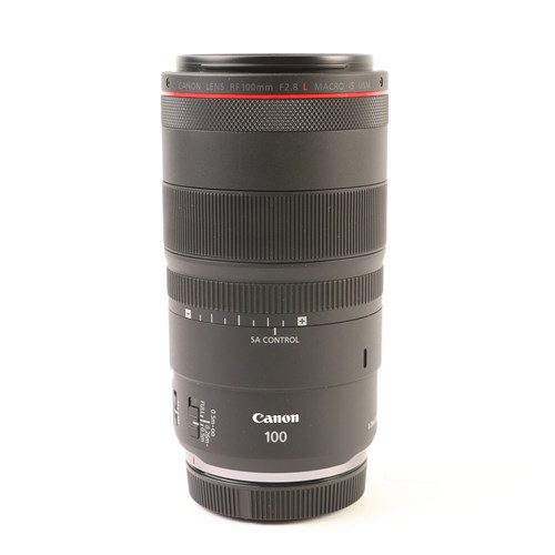 USED Canon RF 100mm f2.8L Macro IS USM Lens