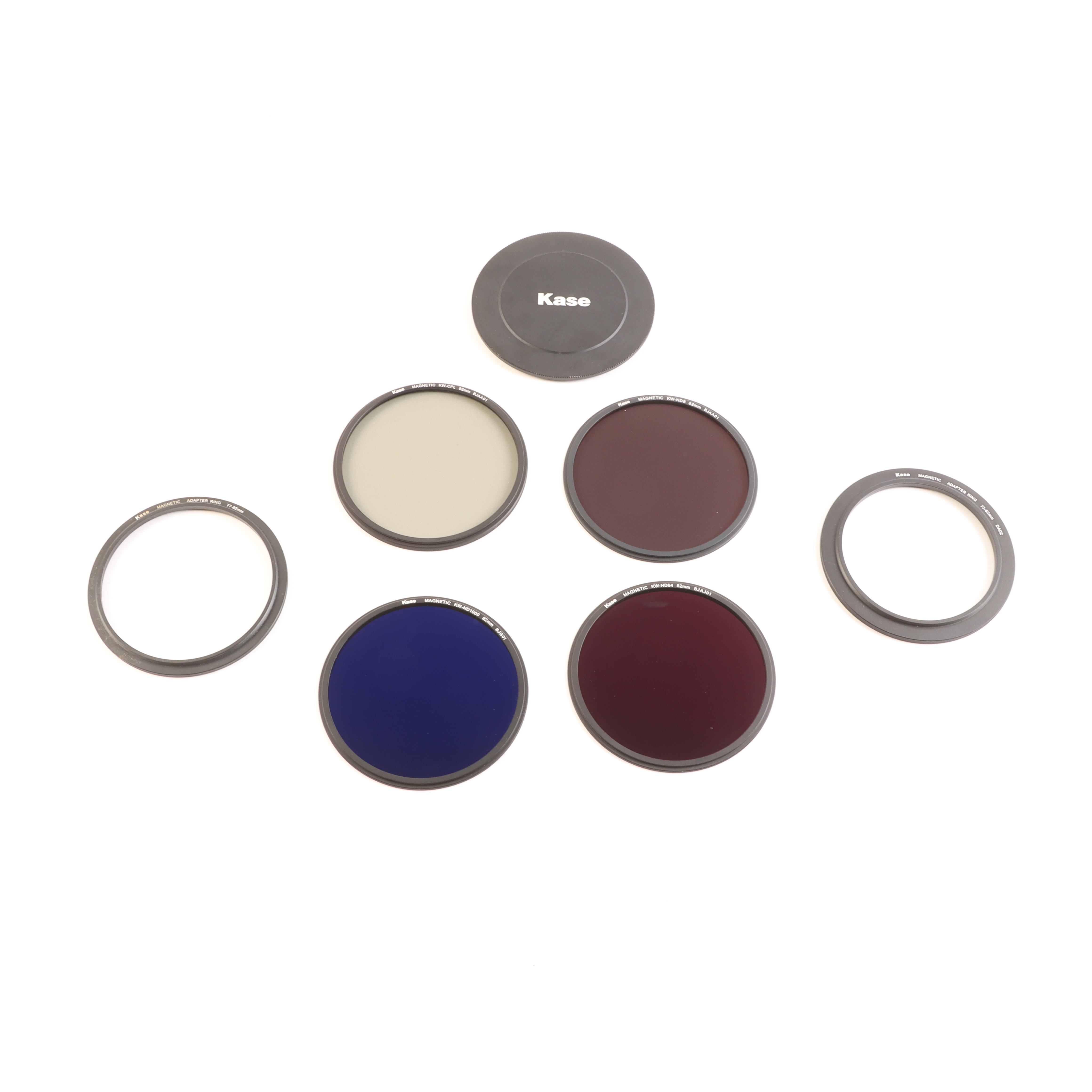 USED Kase Wolverine Magnetic Circular Filters 82mm Professional Kit