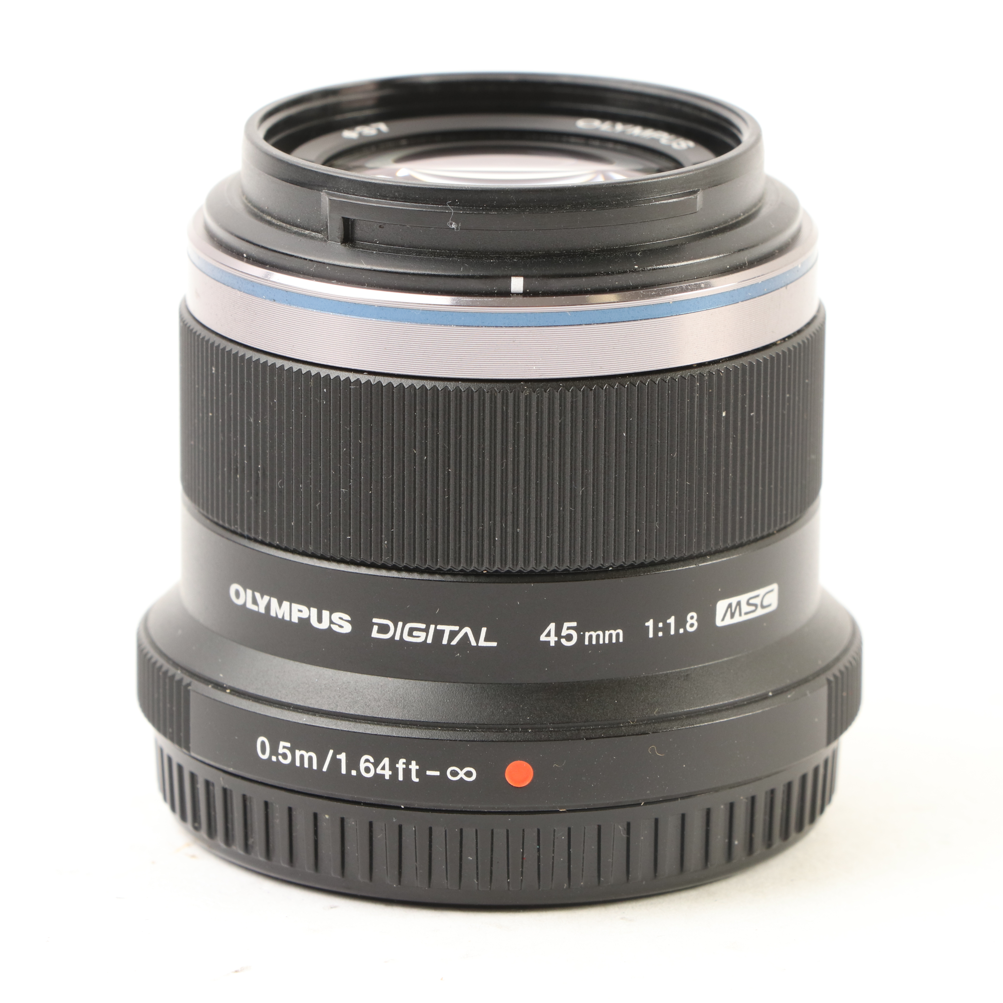 USED Olympus M.Zuiko Digital 45mm f1.8 Digital Lens - Black