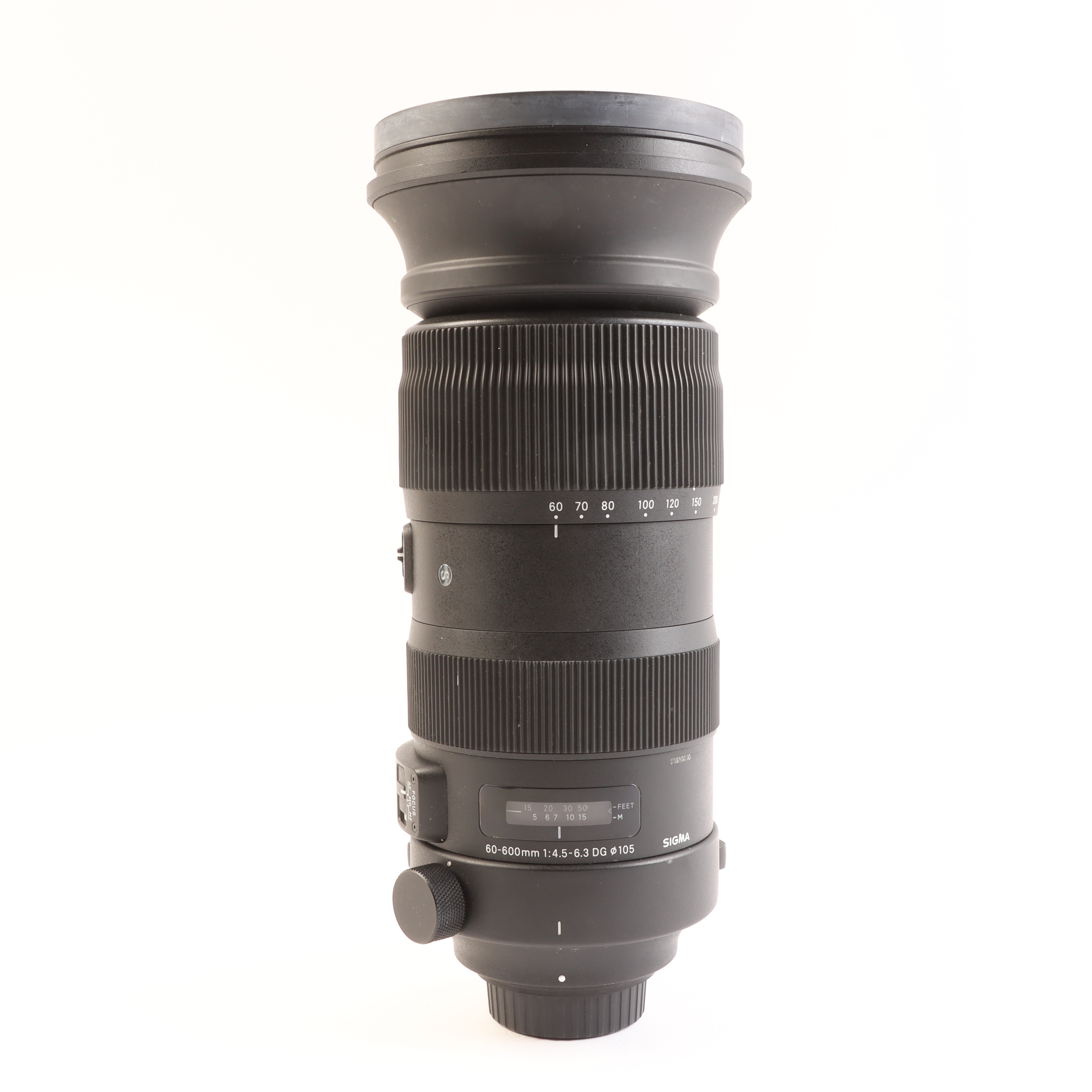 USED Sigma 60-600mm f4.5-6.3 DG OS HSM Sport Lens for Nikon F