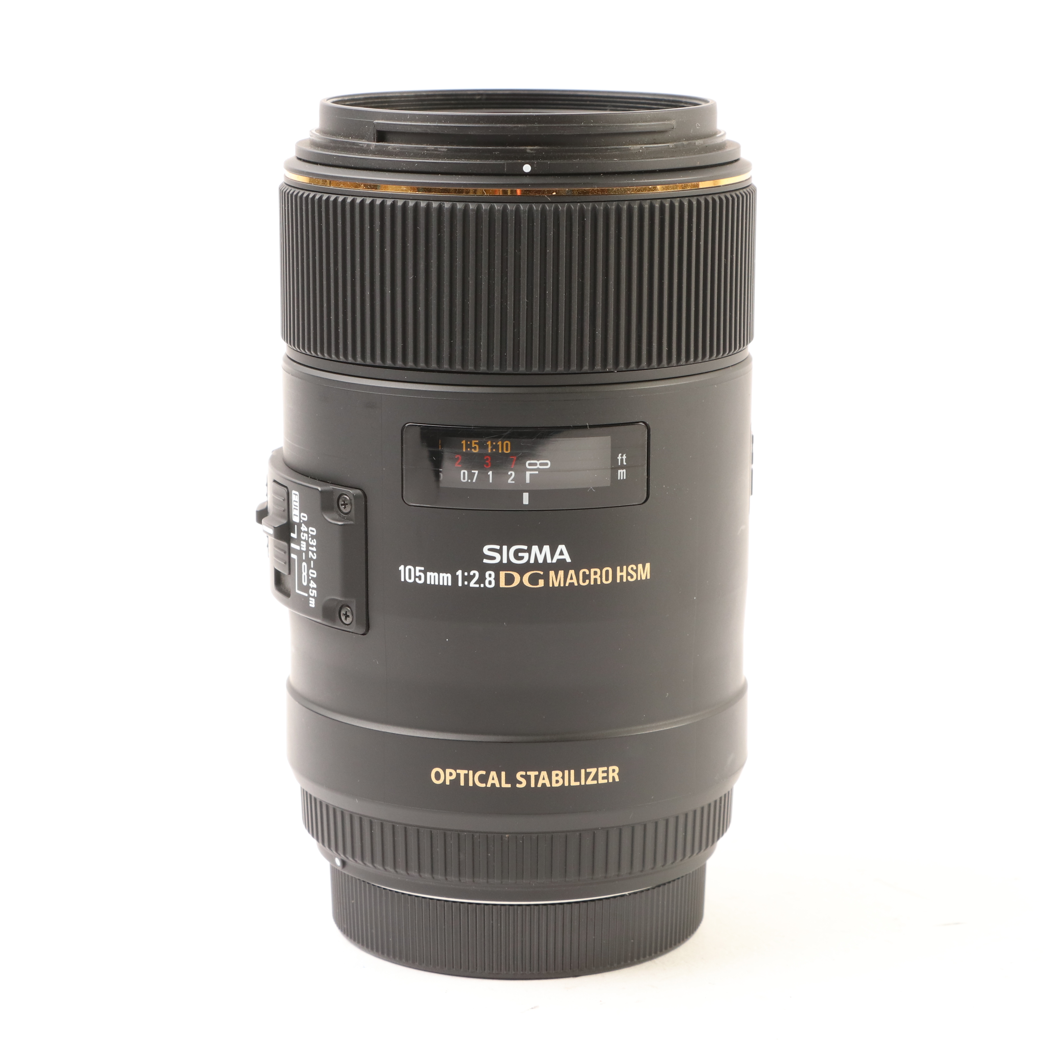 USED Sigma 105mm f2.8 Macro EX DG OS HSM for Canon EF