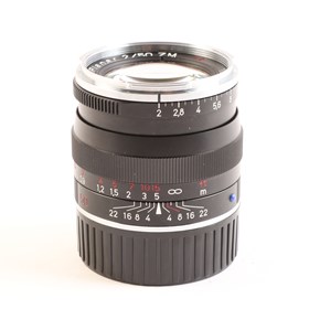 USED Zeiss 50mm f2 Planar T* ZM Lens for Leica M - Black