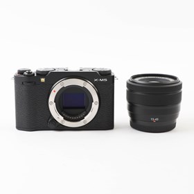 USED Fujifilm X-M5 Digital Camera Body with XC 15-45mm f3.5-5.6 OIS PZ Lens - Black