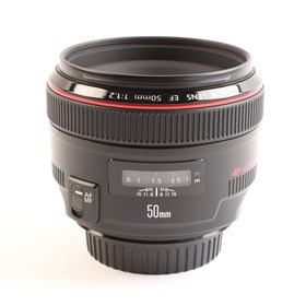 USED Canon EF 50mm f1.2L USM Lens