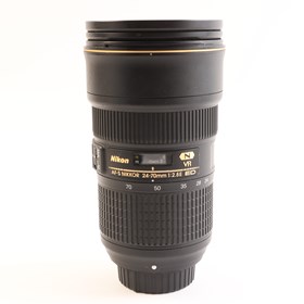 USED Nikon 24-70mm f2.8E AF-S ED VR Lens