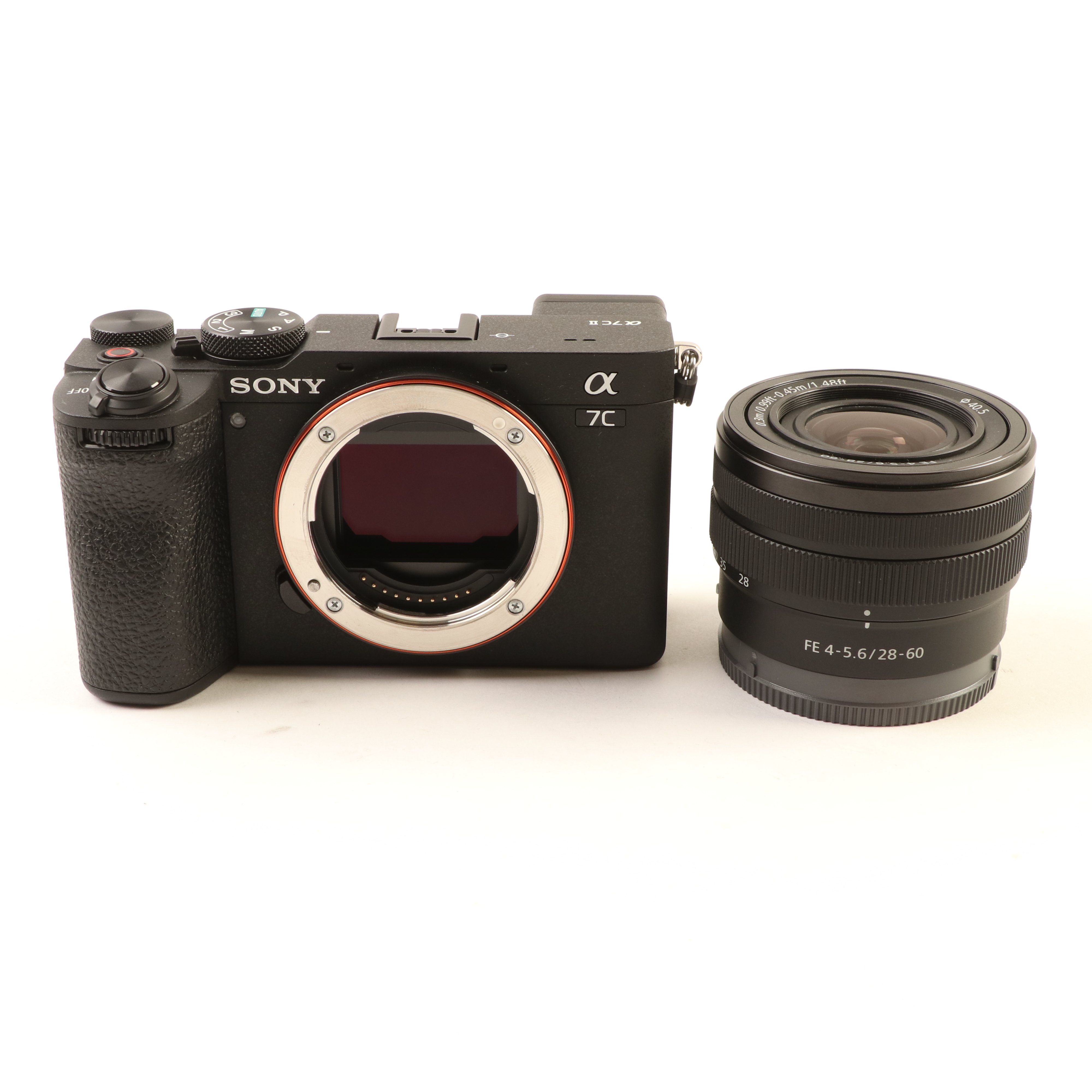 Image of USED Sony A7C II Digital Camera with 28-60mm Lens - Black