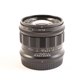 USED Voigtlander 40mm f1.2 Nokton Lens for Nikon Z