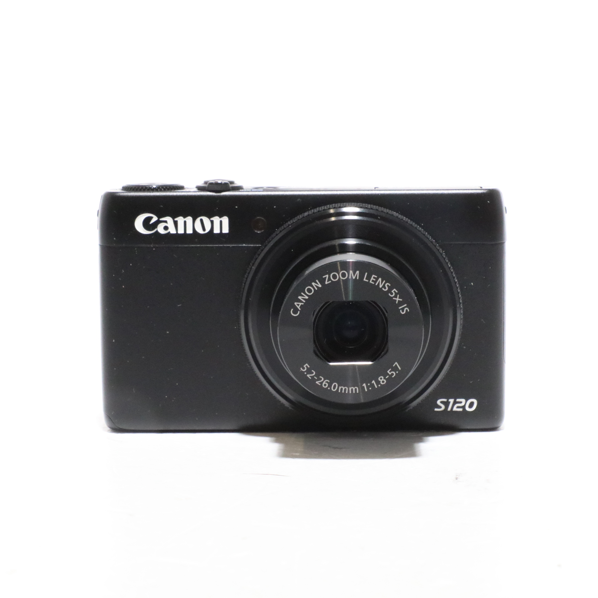 USED Canon PowerShot S120 Digital Camera - Black (Sold for Spares
