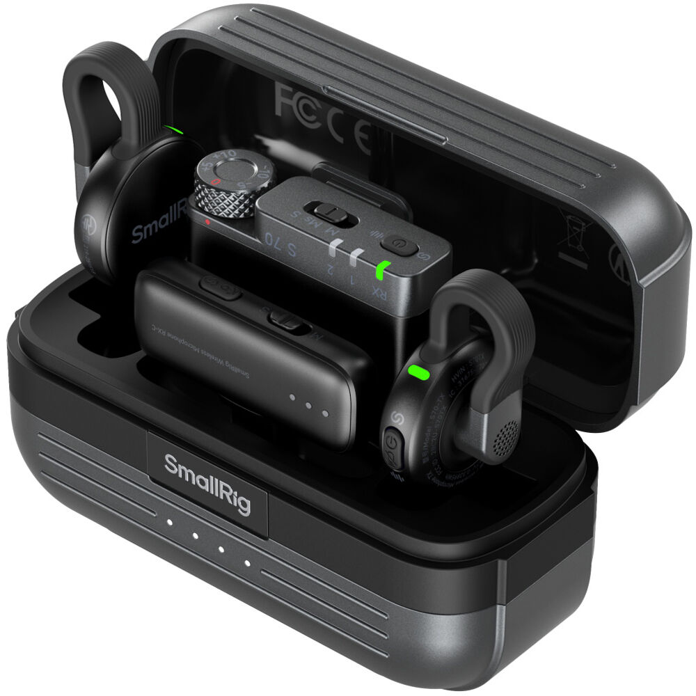 SmallRig S70-A Wireless Microphone (All-in-One) (Black) 5714