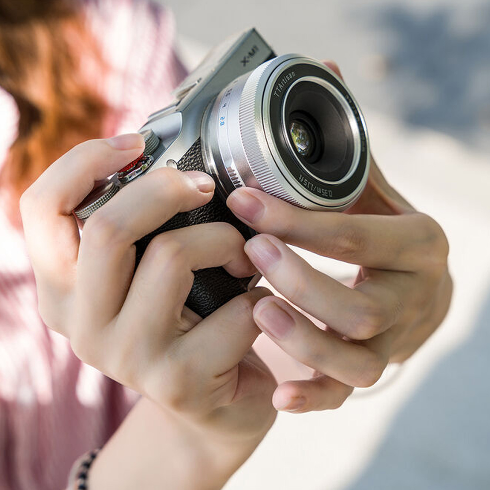TTArtisan AF 27mm f2.8 APS-C Lens for Fujifilm X - Silver | Wex