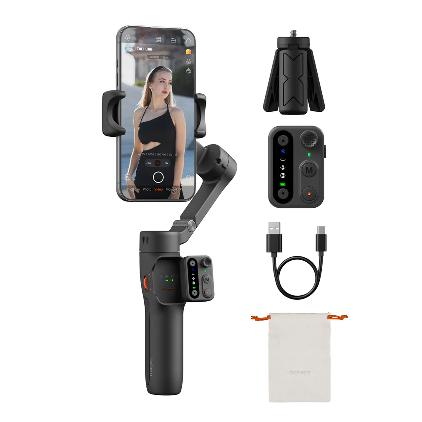 Image of Hohem iSteady X3 SE 3-Axis Gimbal Black