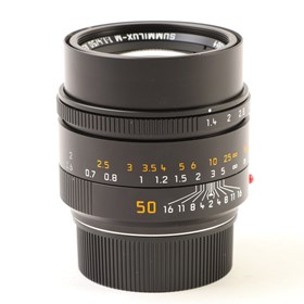 USED Leica 50mm f1.4 Summilux-M ASPH Lens (11 Blade Aperture) - Black
