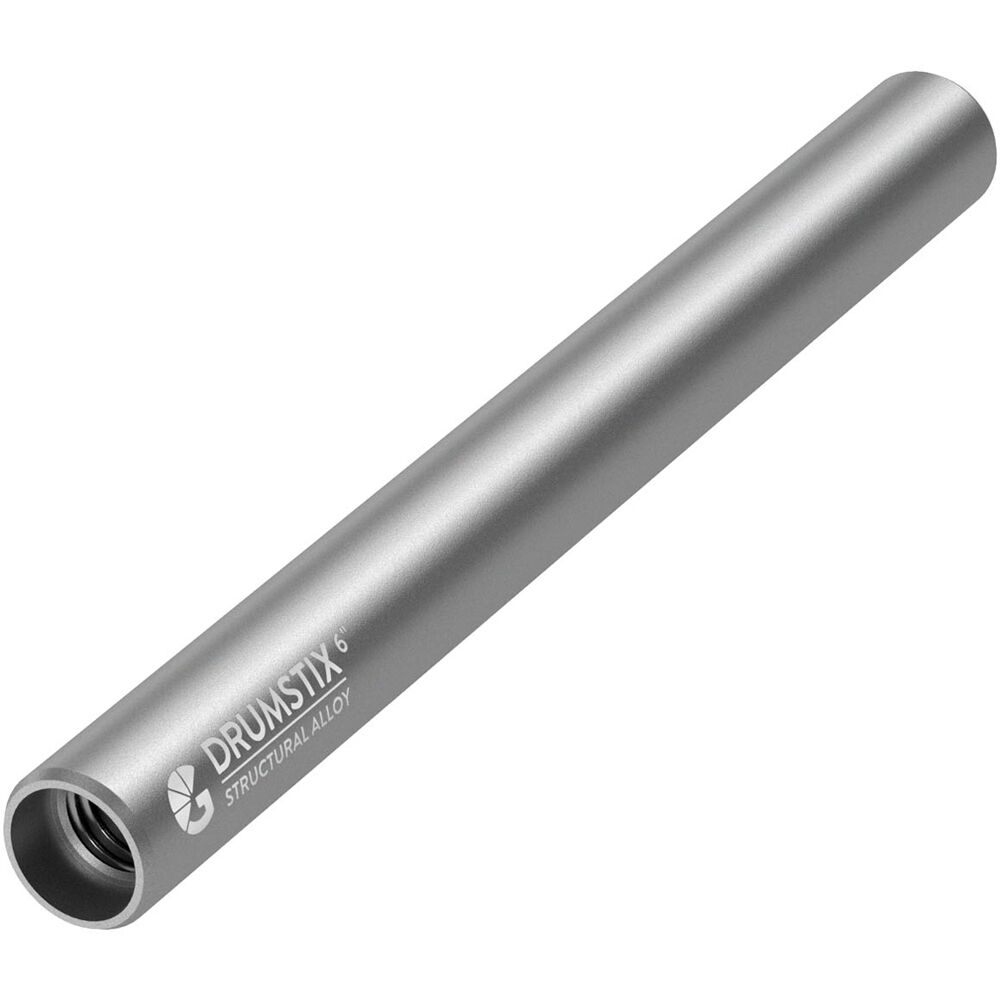 Bright Tangerine - 15mm Rod - 6in - Aluminium