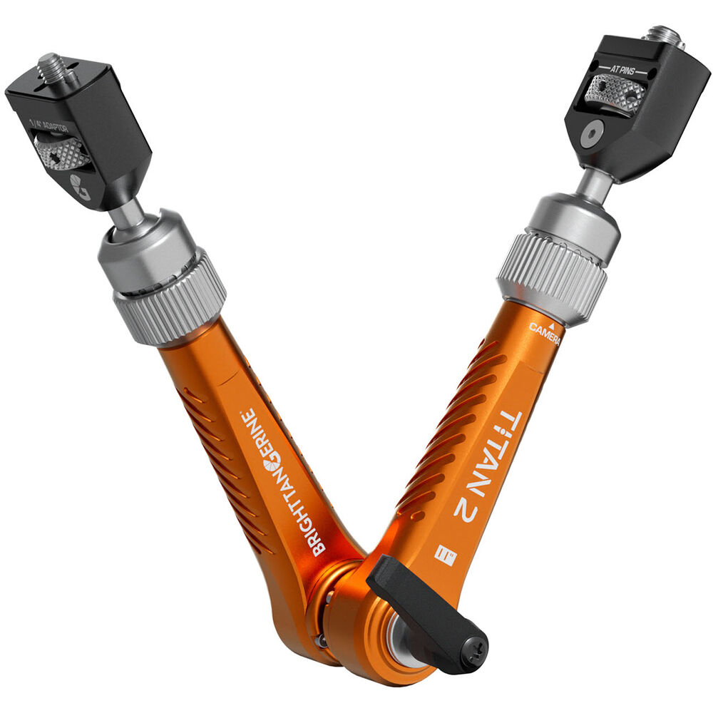 Image of Bright Tangerine Titan Arm 2 (3/8in AT - 1/4in AT) - Tangerine