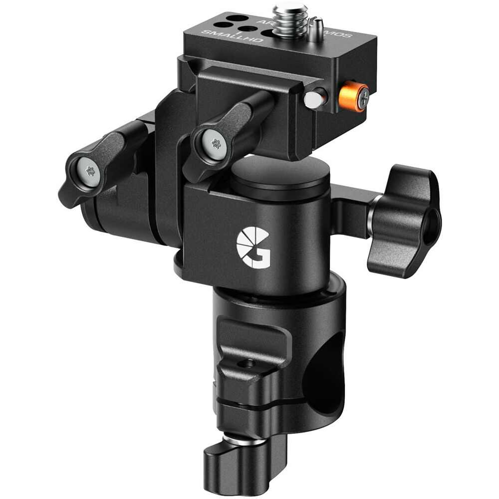 Image of Bright Tangerine Universal Monitor Mount QR Kit (NATO Top, 15mm Rod Base)