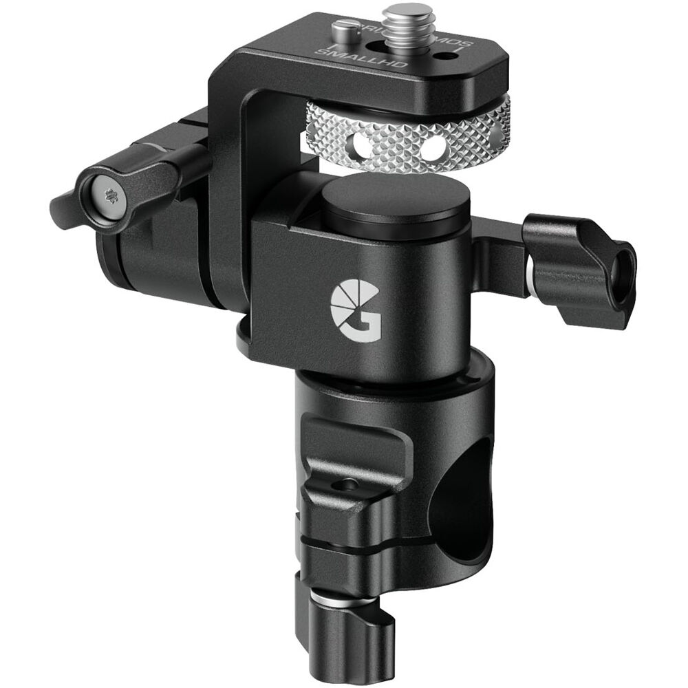 Image of Bright Tangerine Universal Monitor Mount (1/4in-20 Top, 15mm Rod Base)