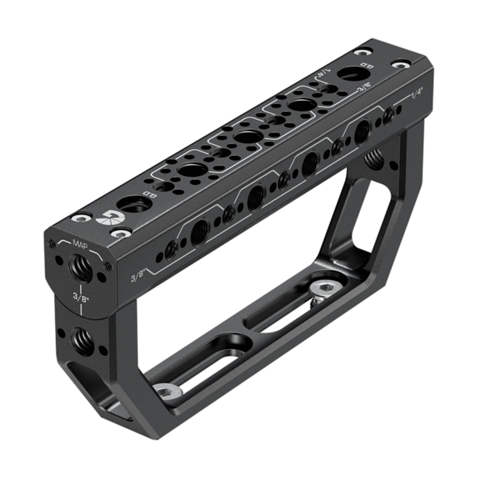 Image of Bright Tangerine D-Style Master Handle