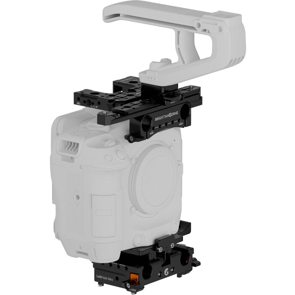 Image of Bright Tangerine LeftField Mini Canon C80 Base Kit