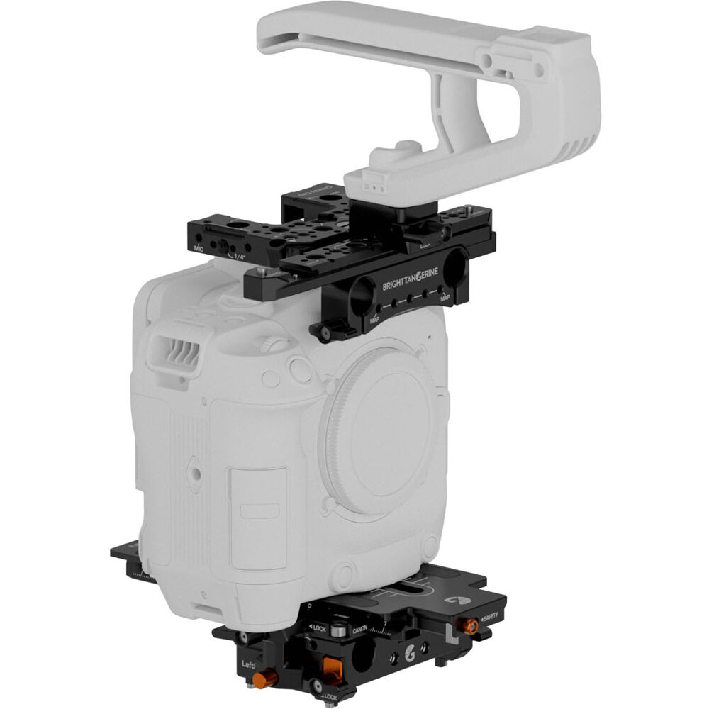 Image of Bright Tangerine LeftField Mini Canon C80 DJI Base Kit