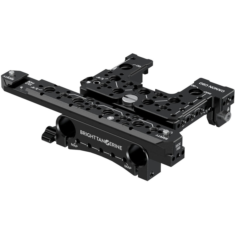 Image of Bright Tangerine Canon C80 Top Plate