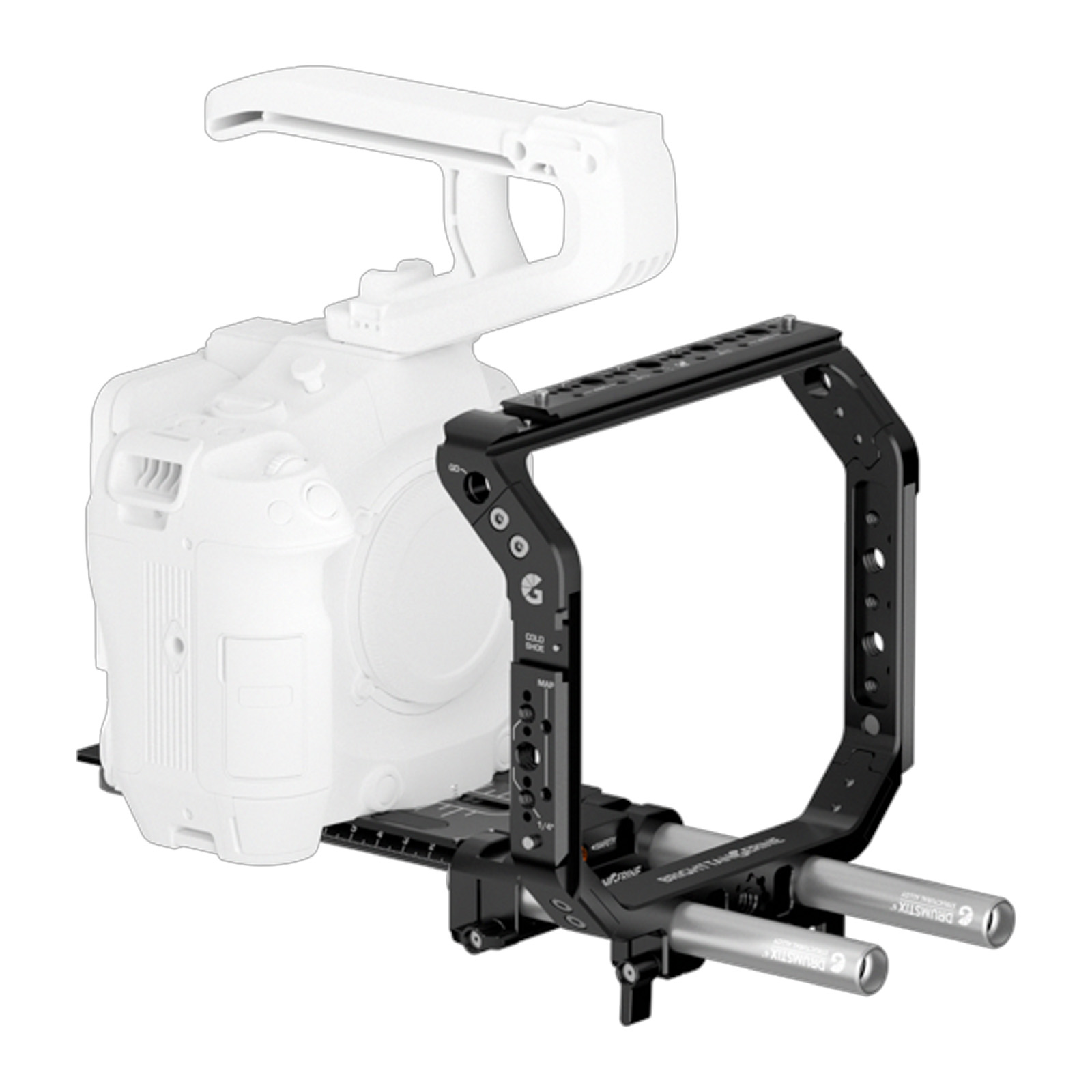 Image of Bright Tangerine Halo Universal Base Kit