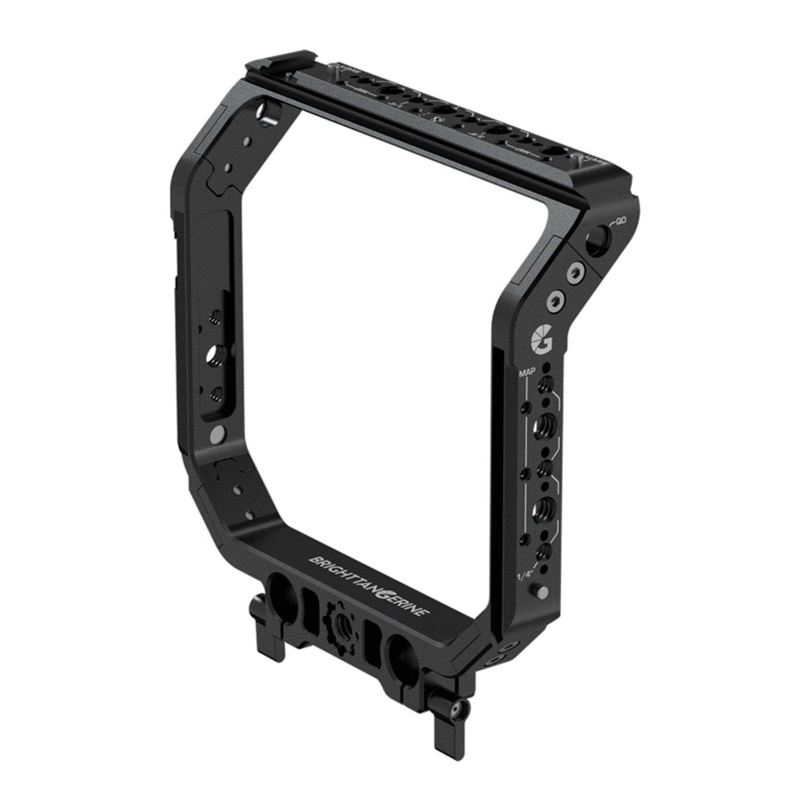 Image of Bright Tangerine Halo Universal Camera Cage (15mm LWS)