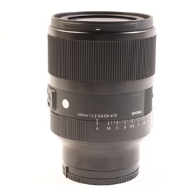 USED Sigma 50mm f1.2 DG DN I Art Lens for Sony E