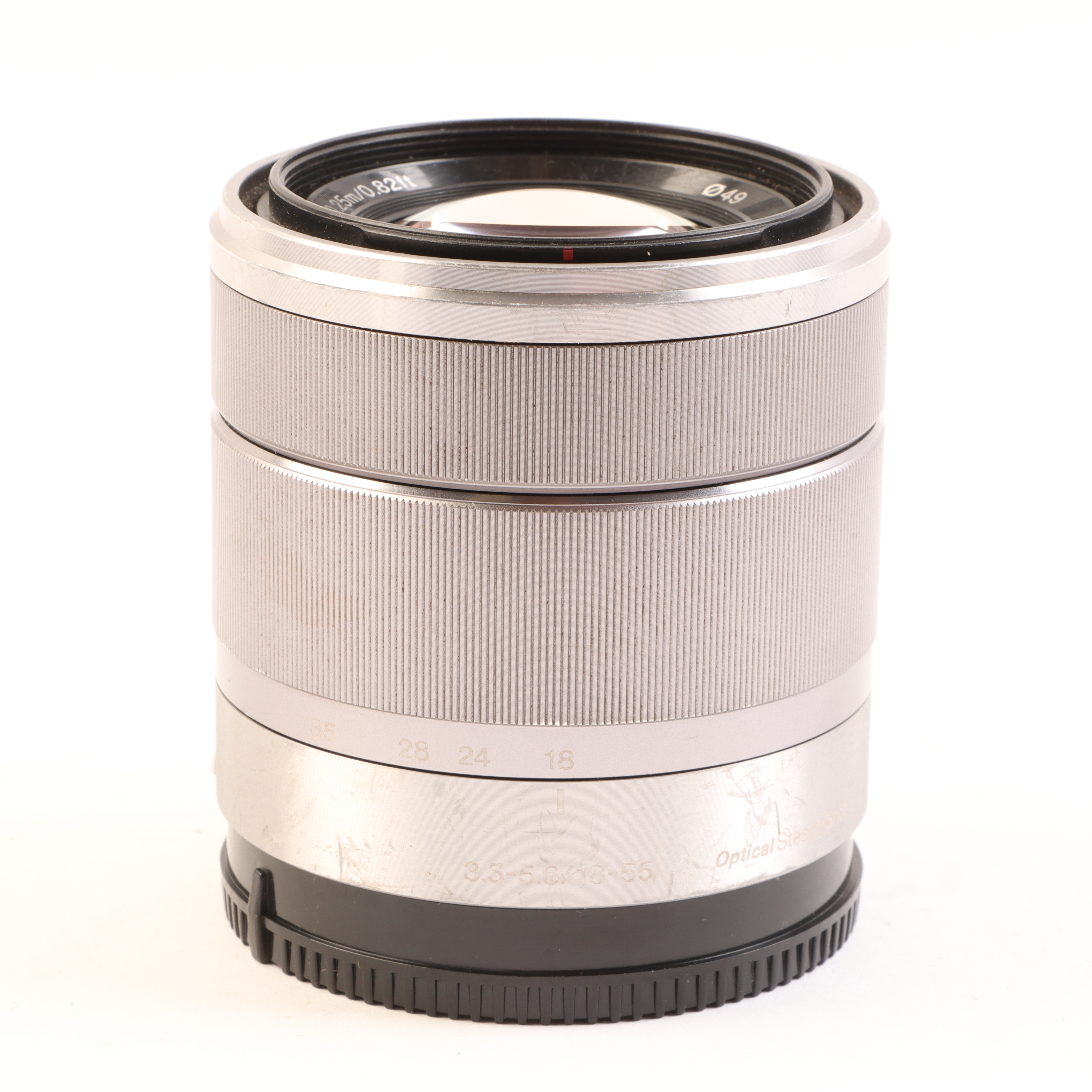 最速発送】Sony E 18-55mm F3.5-5.6 OSS SEL1855 シルバー【難有 