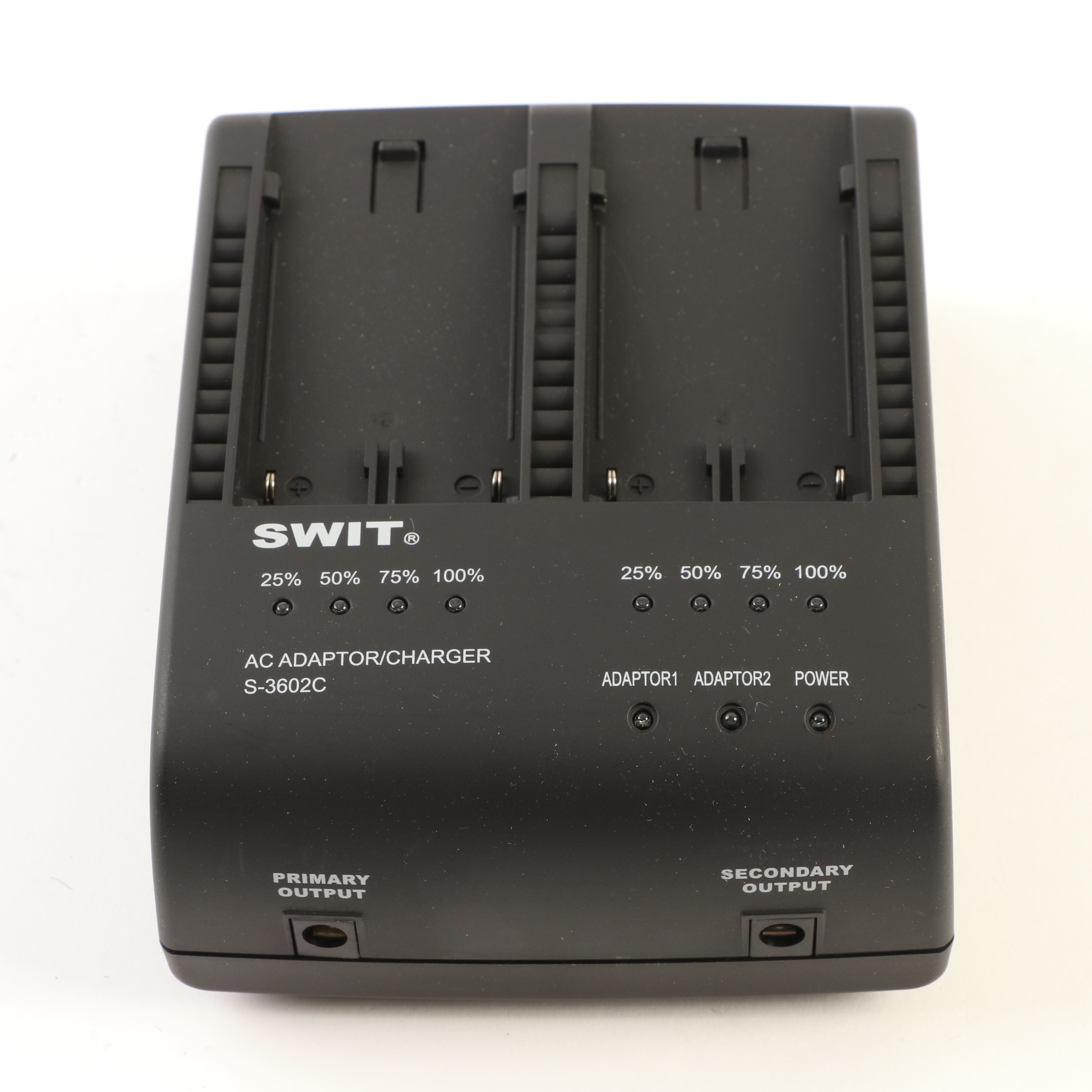USED Swit S-3602C 2-ch Canon BP Charger and Adapter