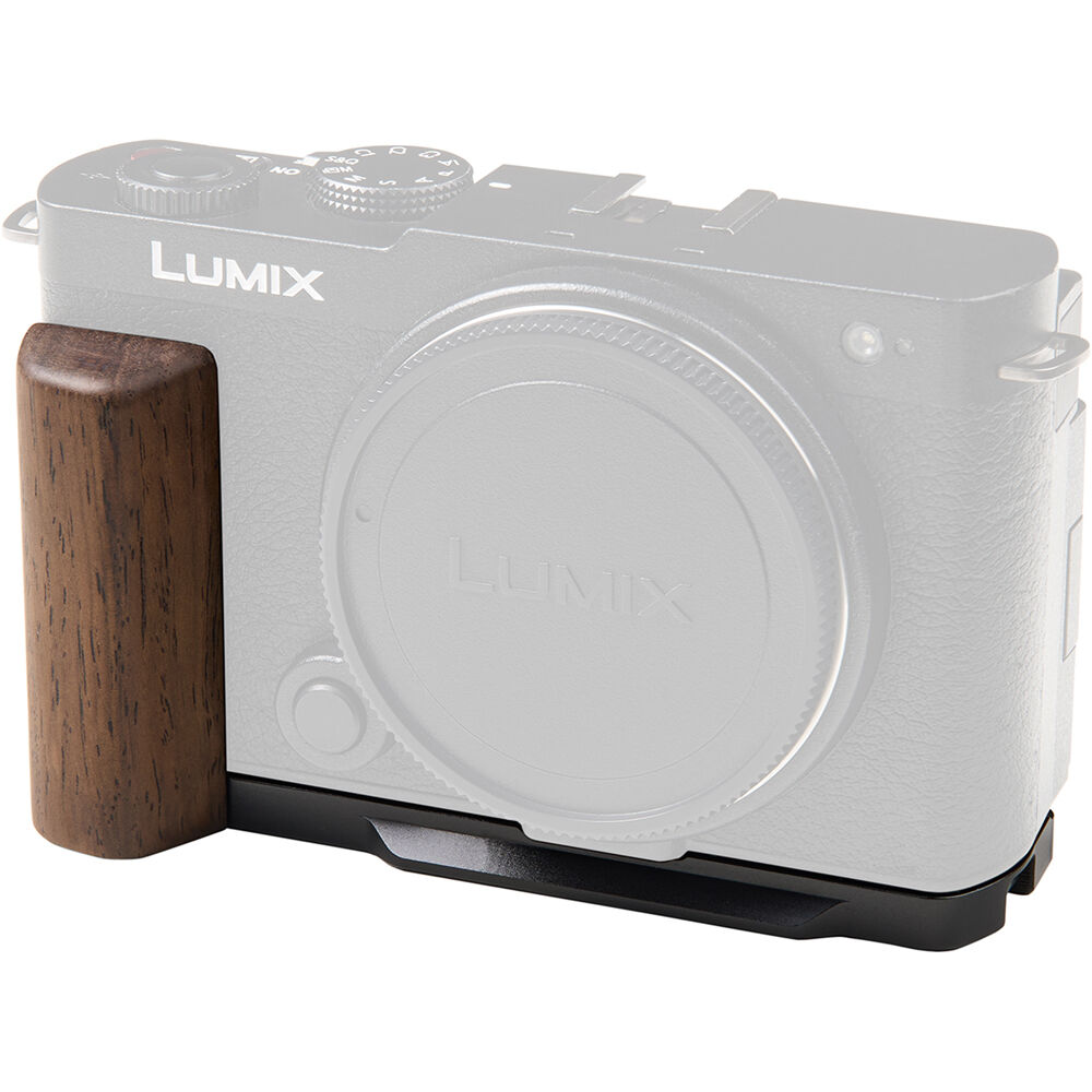 Image of SmallRig L-Shaped Mount Plate with Wooden Handle for Panasonic S9 5945