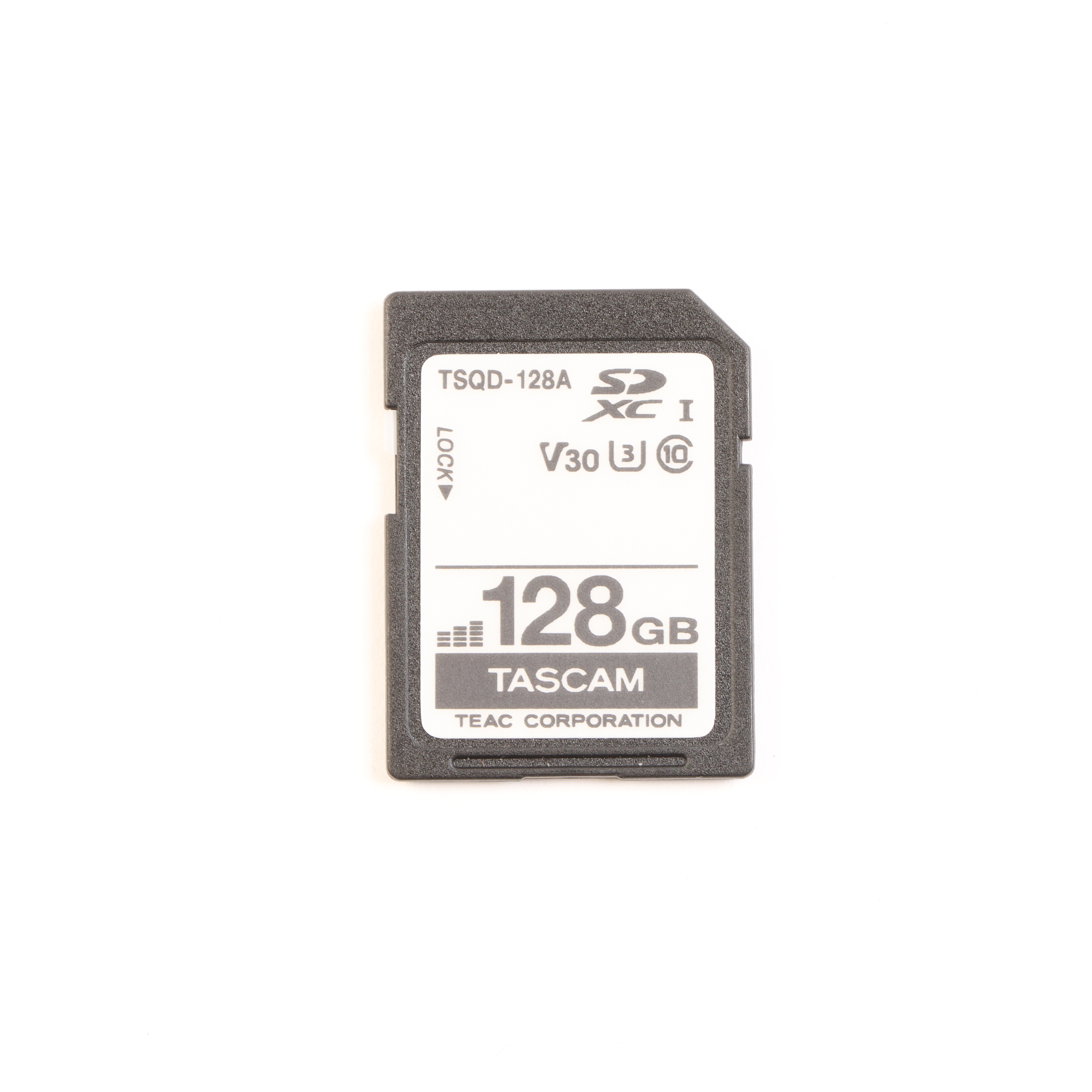 USED Tascam TSQD-128A Tascam Formatted 128 GB SDXD card for Sonicview